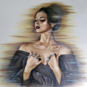 Роспись стен аэрографией. Фотореализм и 3D-рисунки